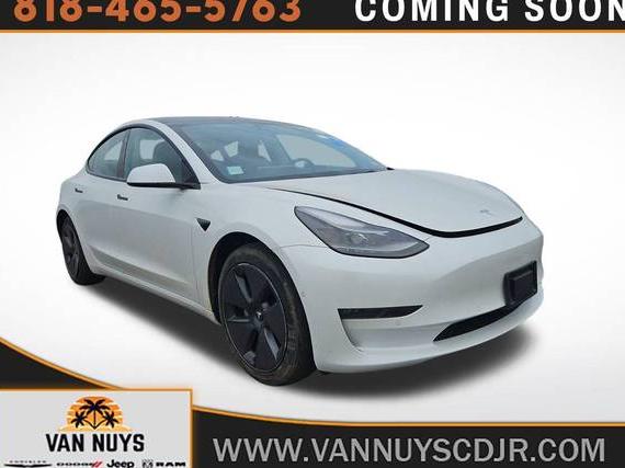 TESLA MODEL 3 2022 5YJ3E1EB8NF107420 image